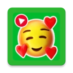 wasticker packs android application logo